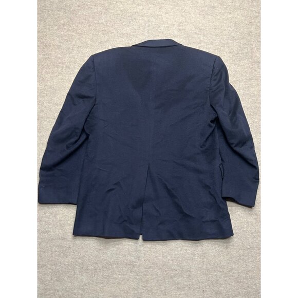 JoS. A. Bank Signature Collection Navy Blue Cashmere Men's Blazer 41 Reg Classic - Picture 6 of 12